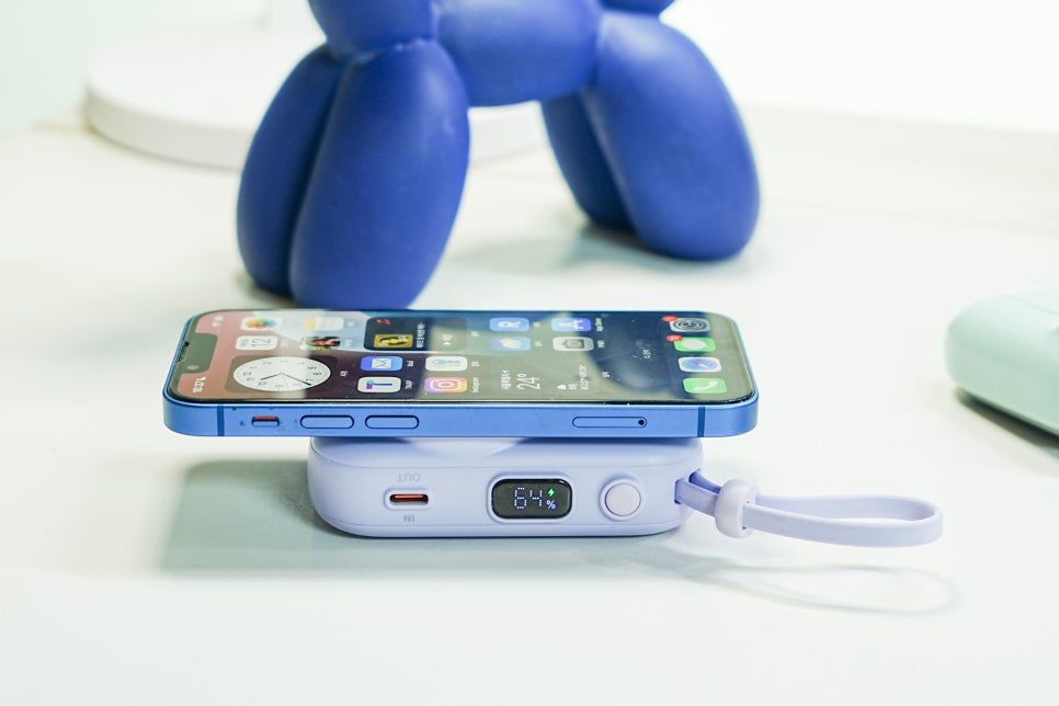 이메이션 10,000mAh 20W 고속충전 맥세이프 미니 보조배터리 사용기 "아이폰 13미니와 함께하는 일상" 이미지 13