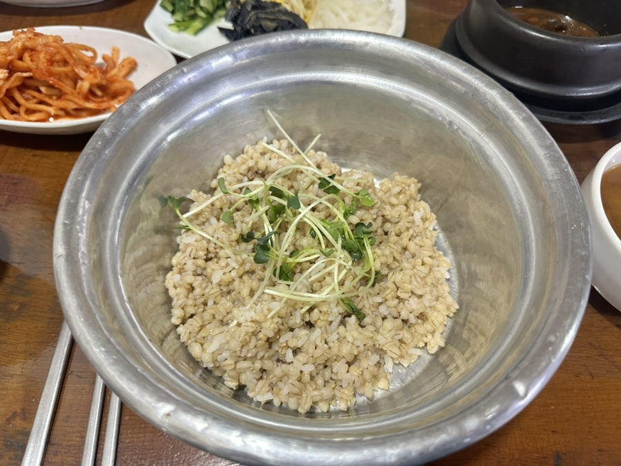 송백보리밥 이미지