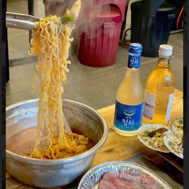 소를 품은 조개 이미지