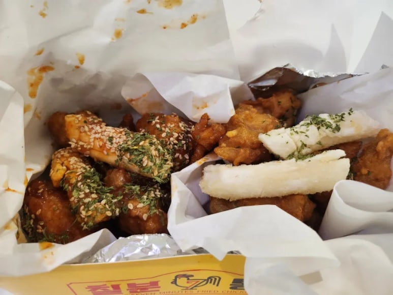 칠분통닭 이미지