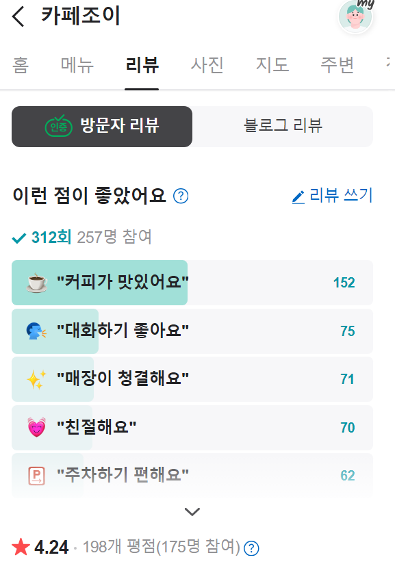 카페조이비 이미지