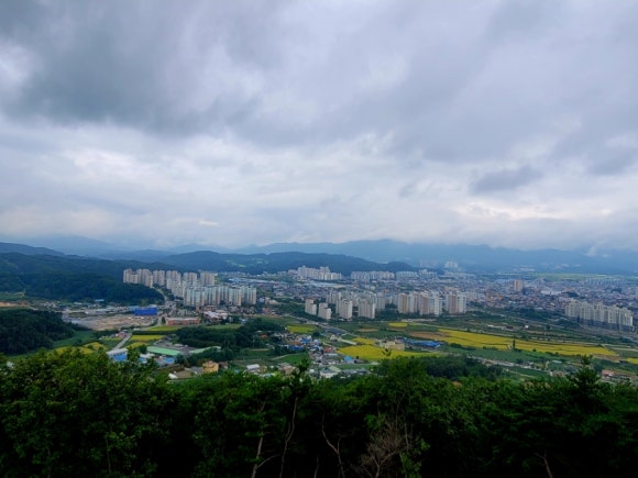제천시내 전경 이미지