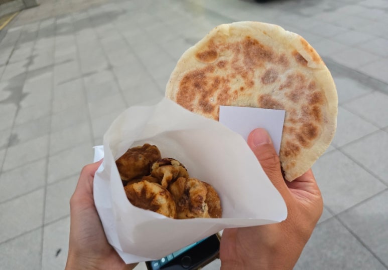 옛날전통호떡 이미지