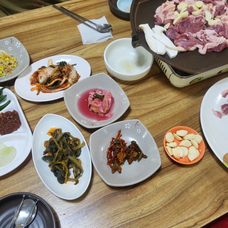 산닭오리불놀이 이미지