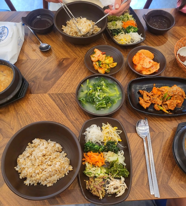 옥이보리밥 이미지