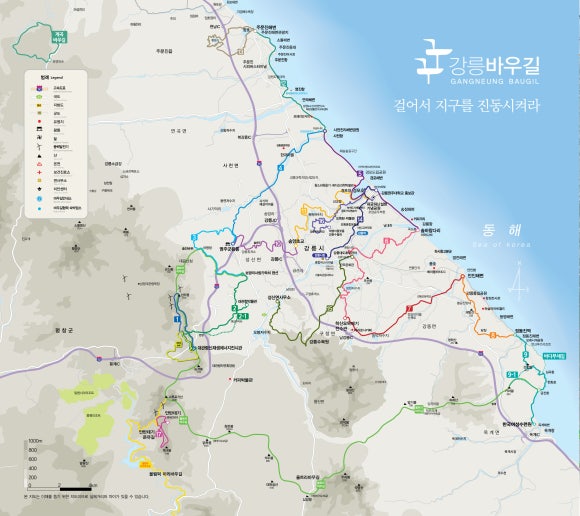 (사)강릉바우길 이미지