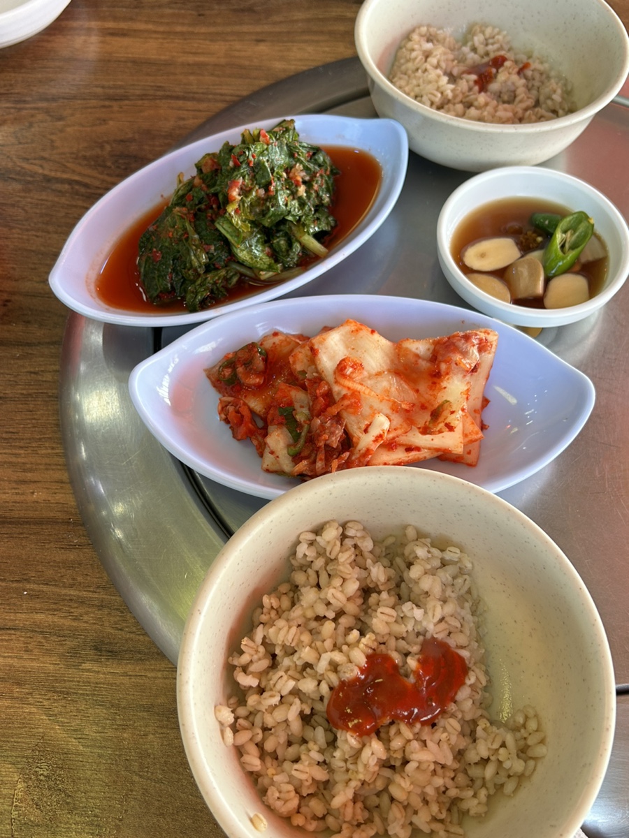 장모님칼국수.김치 이미지