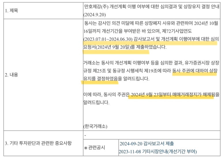 다보해운 이미지