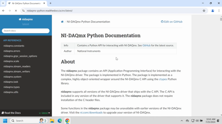 Python에서 NI mioDAQ와 같은 NI DAQ 하드웨어에 대한 DAQmx 지원을 설치하는 방법 : 네이버 블로그