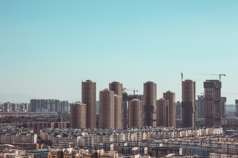 수도개발중기 이미지