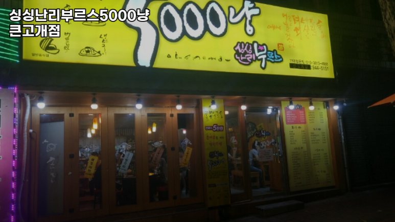 싱싱난리부르스5000냥 이미지