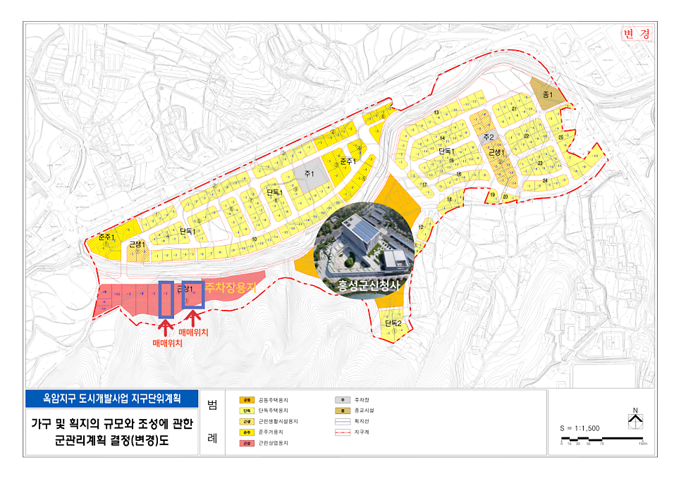 옥암지구 도시개발사업 이미지