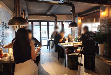 뒷골목돗갈비계산 이미지