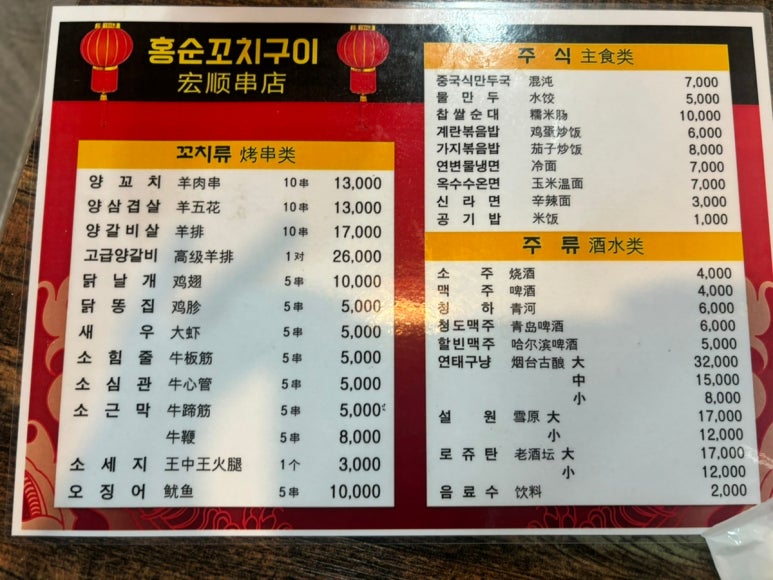 홍순꼬치구이 이미지
