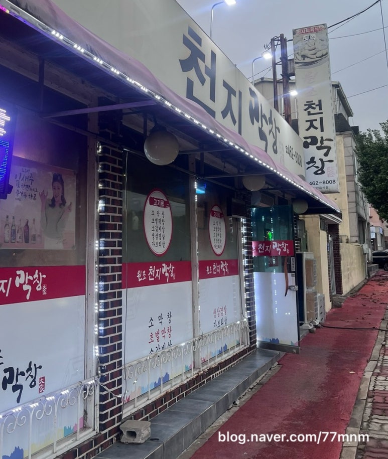 천지막창 이미지
