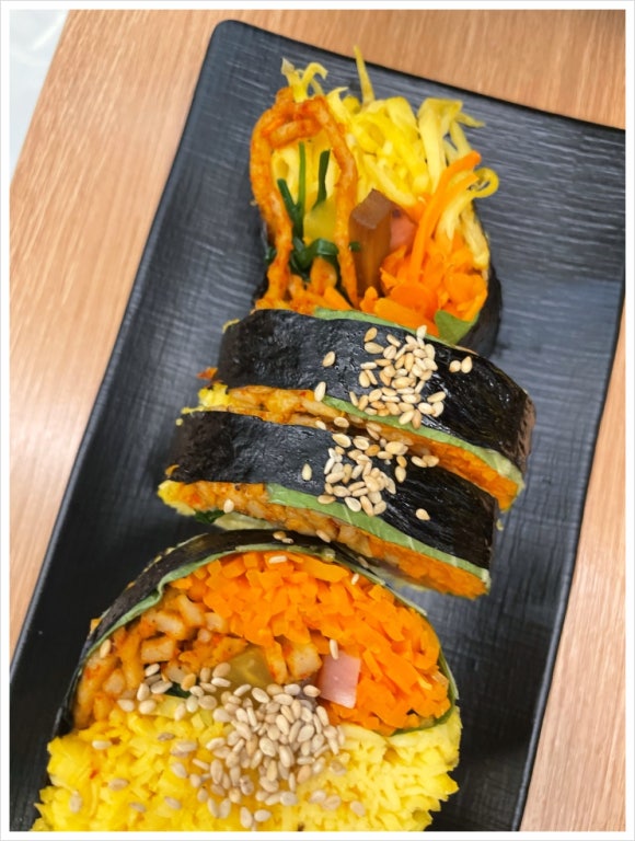 여기, 김밥 이미지