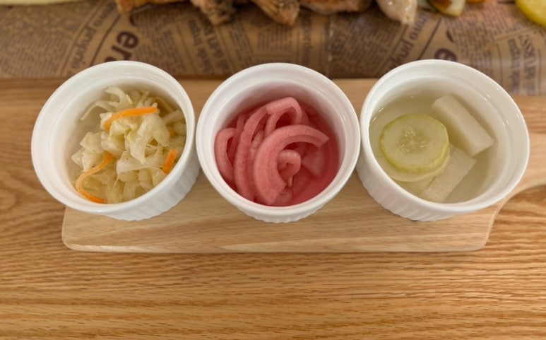 옥수수로 구운 치킨&바베큐 이미지