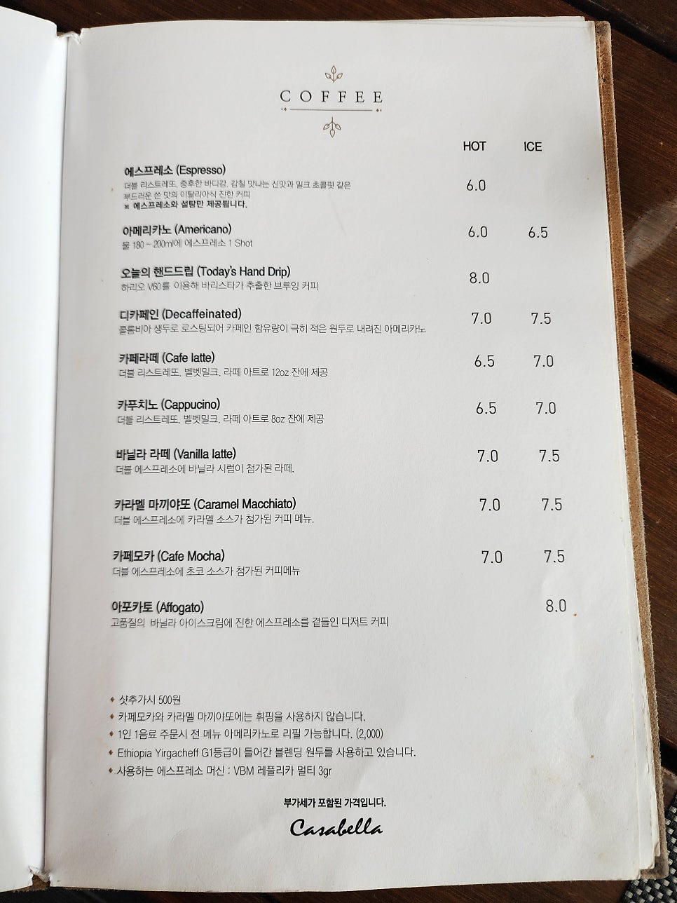 카페카사벨라 이미지