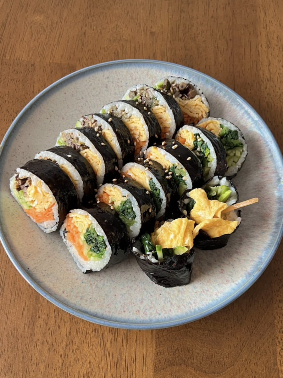 만두랑김밥이랑 이미지