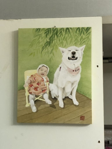 동양화작업실 이미지