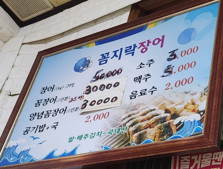 꼼지락장어 이미지