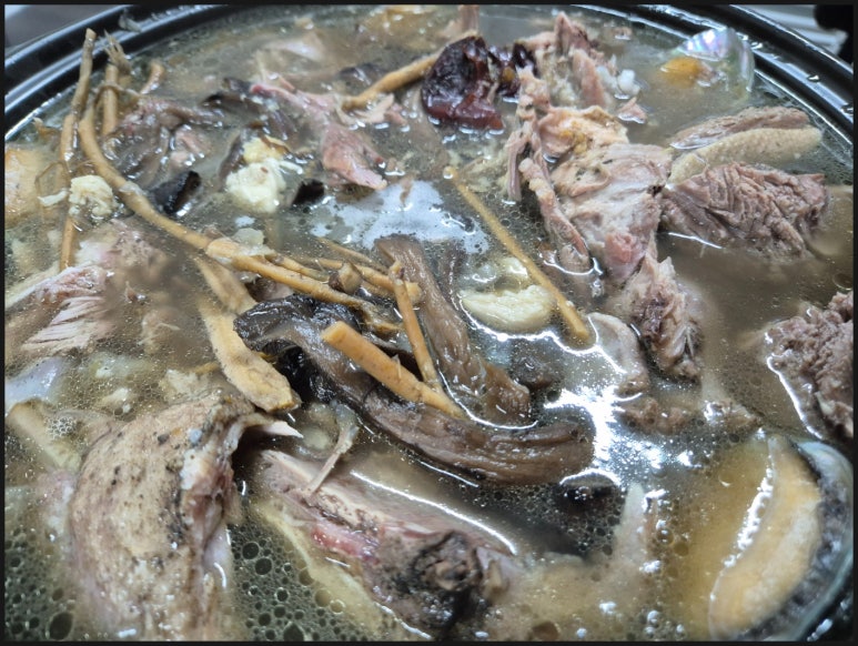 만나 유황오리 이미지