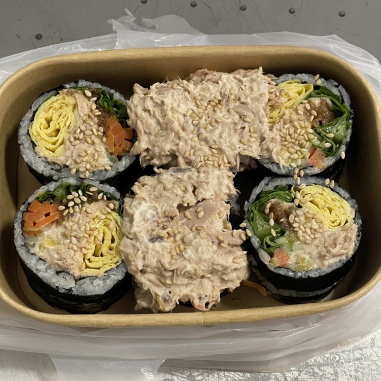 뱅이김밥 이미지