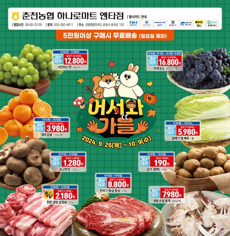 춘천농협하나로마트 이미지