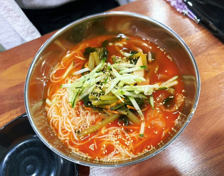 남해바다 멸치국수 이미지