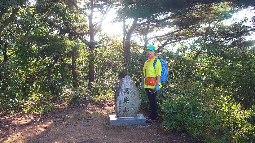 고성산 정상 전망대 이미지