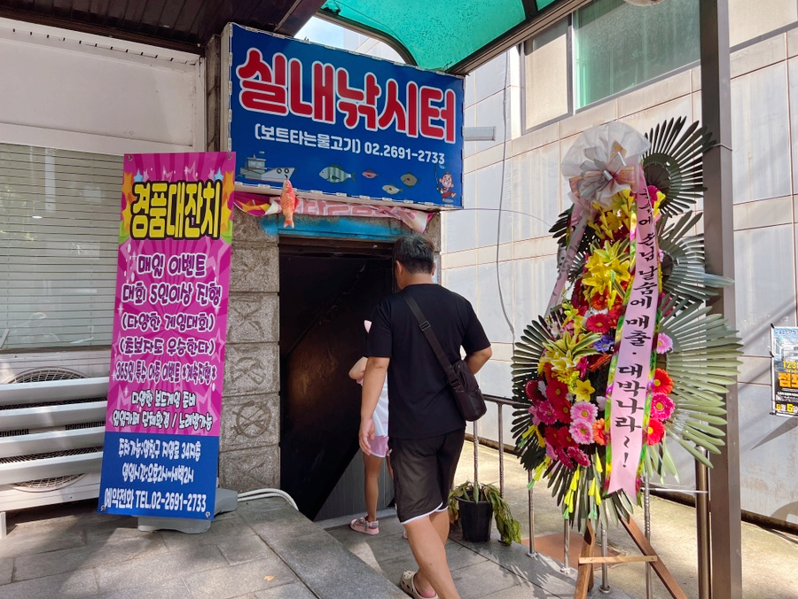 보드타는물고기 이미지