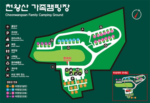 천왕산 가족캠핑장 이미지