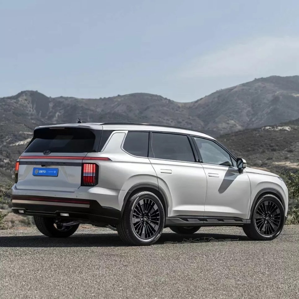 2026 현대 팰리세이드 풀체인지 하이브리드 도입예정 "각진 느낌의 준대형 SUV 디자인 공개 및 출시 일정 확인" 이미지 8