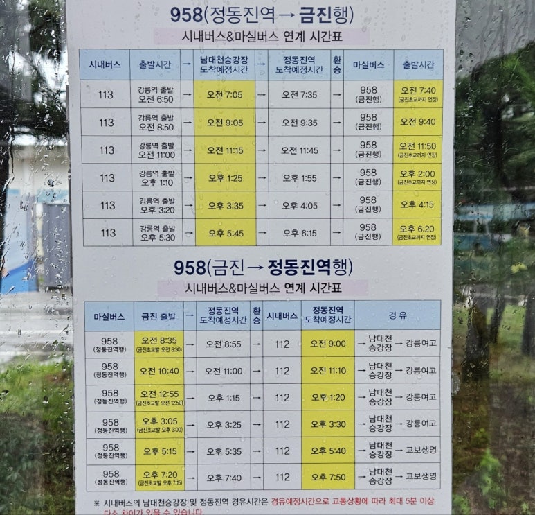 해파랑길 35코스 바우길 09구간 이미지