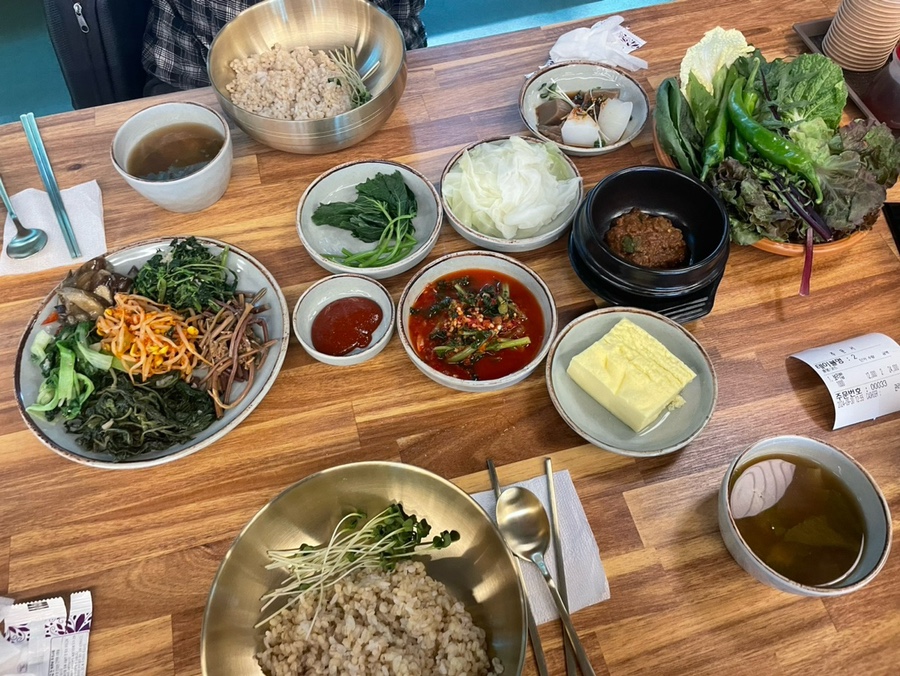 농다리보리밥 이미지