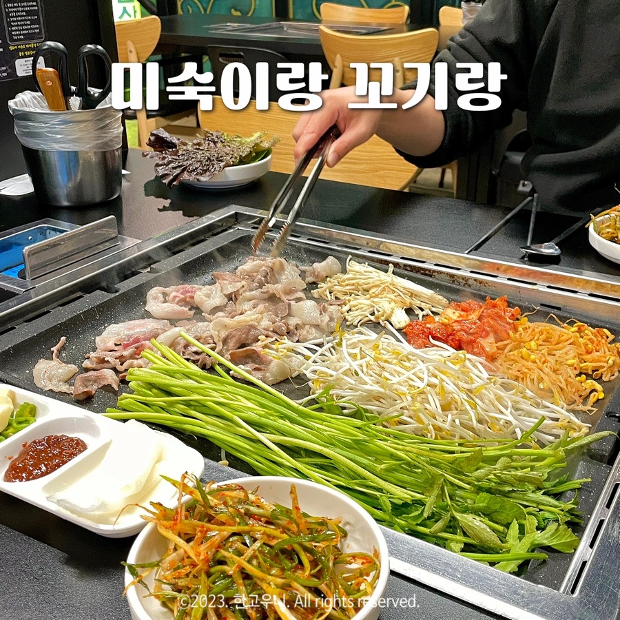미숙이랑꼬기랑 이미지