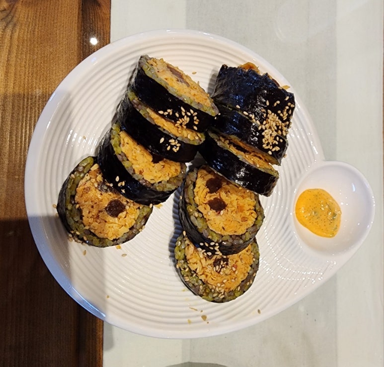 미화 3색김밥 까페 이미지