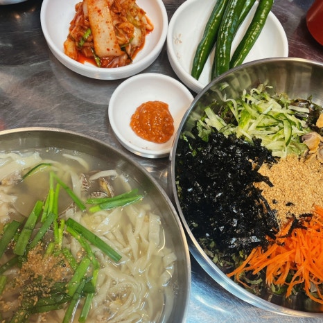 미주싱싱바지락칼국수 이미지