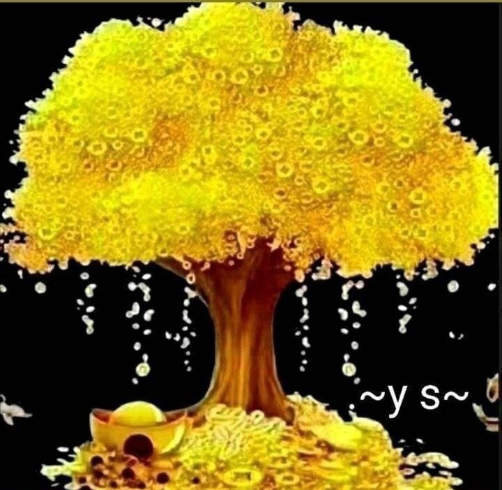 황금나무 이미지