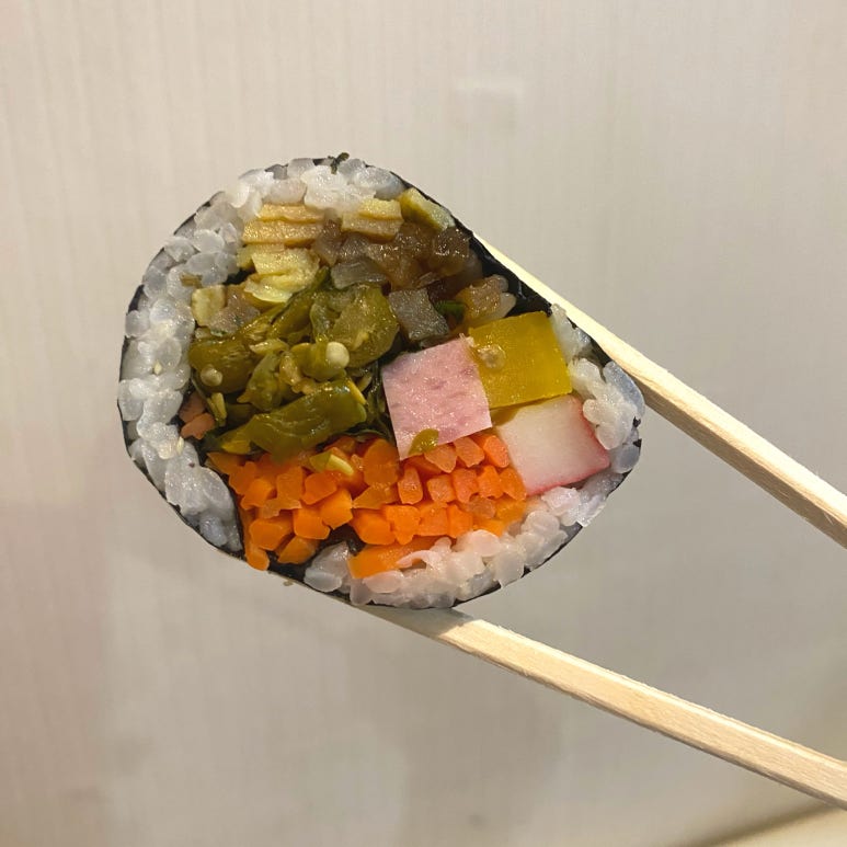 미자네김밥 이미지