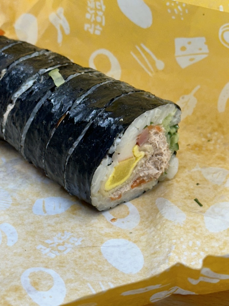밥풀김밥&라면 이미지