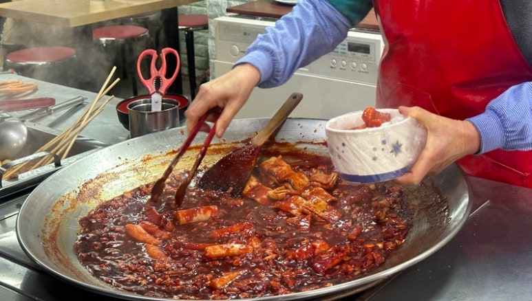 부대쌀떡볶이 이미지