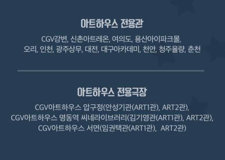 아카데미극장2관 이미지
