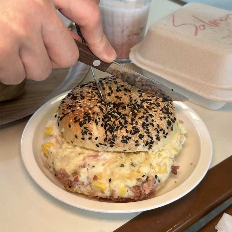 베이글카페 이미지