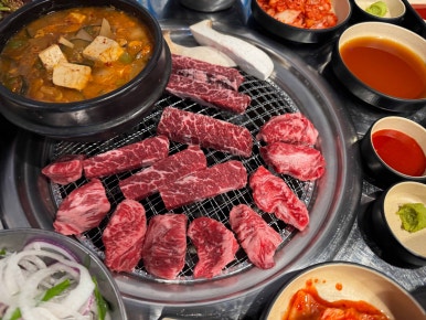 웃는갈비살 이미지