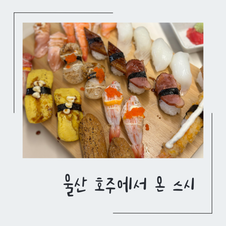호주에서온스시울산 이미지