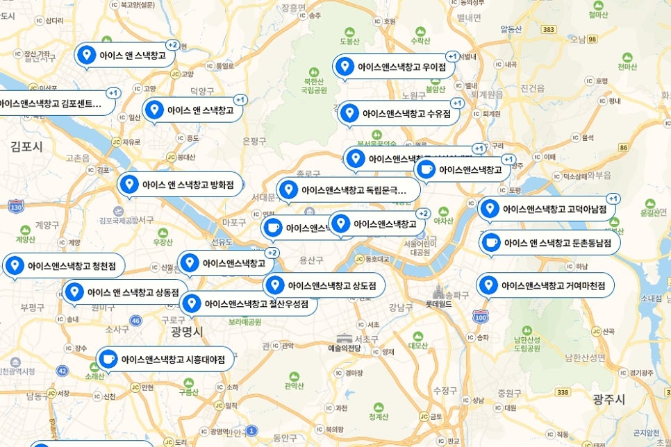 아이스앤스낵창고 이미지