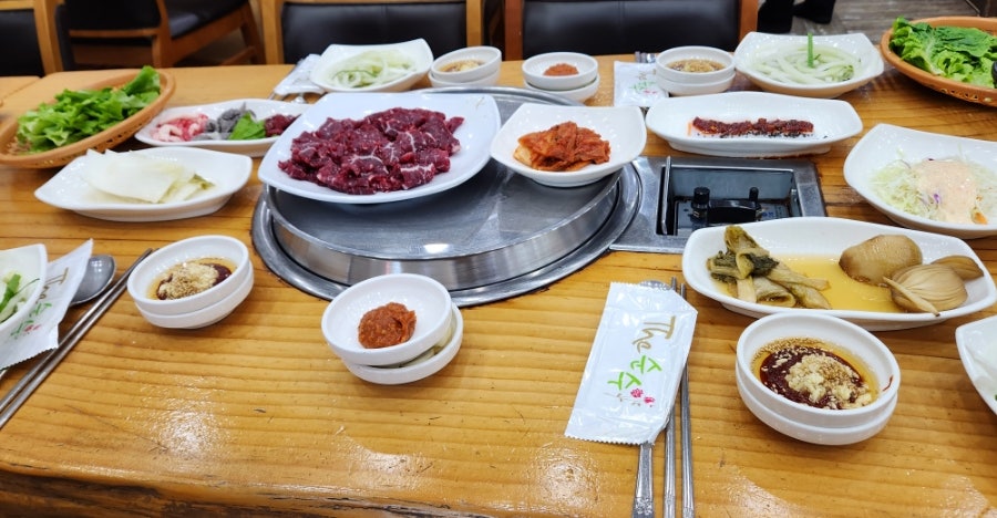 정품한우숯불구이 이미지