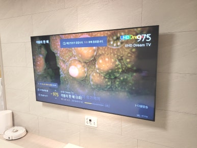 양산벽걸이티비설치강철뭉치TV 이미지
