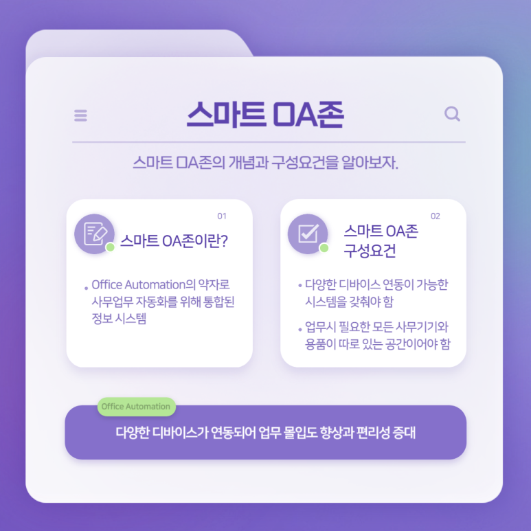 하나OA시스템 이미지